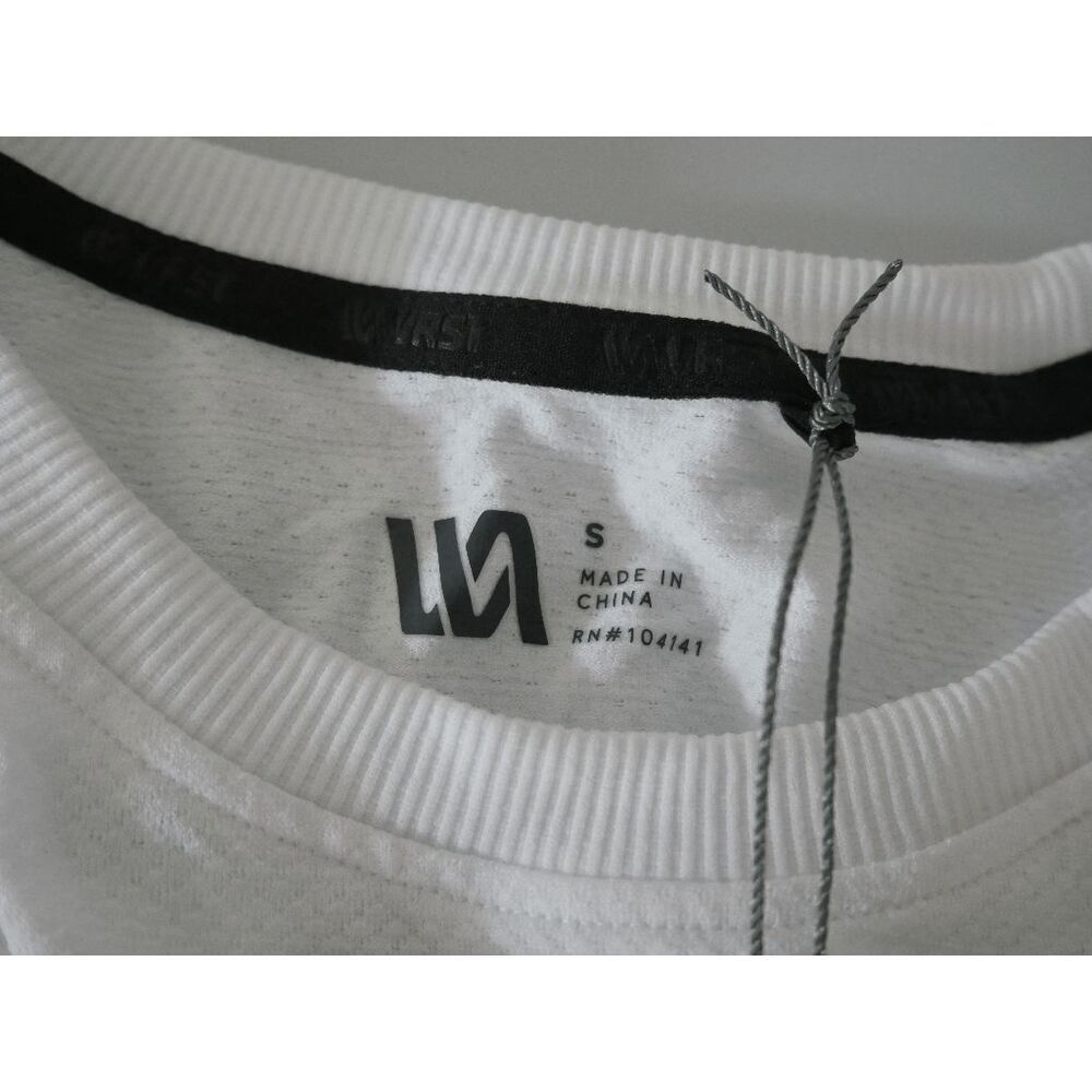 VRST Men's Circuit Seamless Space Dye UPF 30+ Tank Top Pure White S - Picture 4 of 5